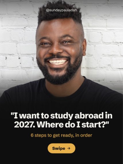 Instagram post: Where to start for 2027